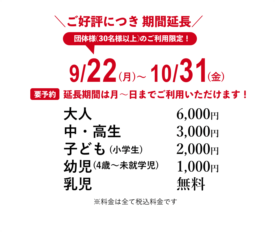 大人6,000円